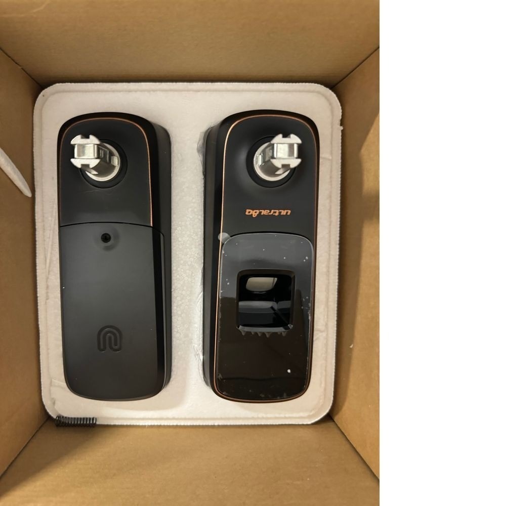 Ultraloq UL3 Series (lot of two)Fingerprint/Touchscreen Smart Lock brown/bronze